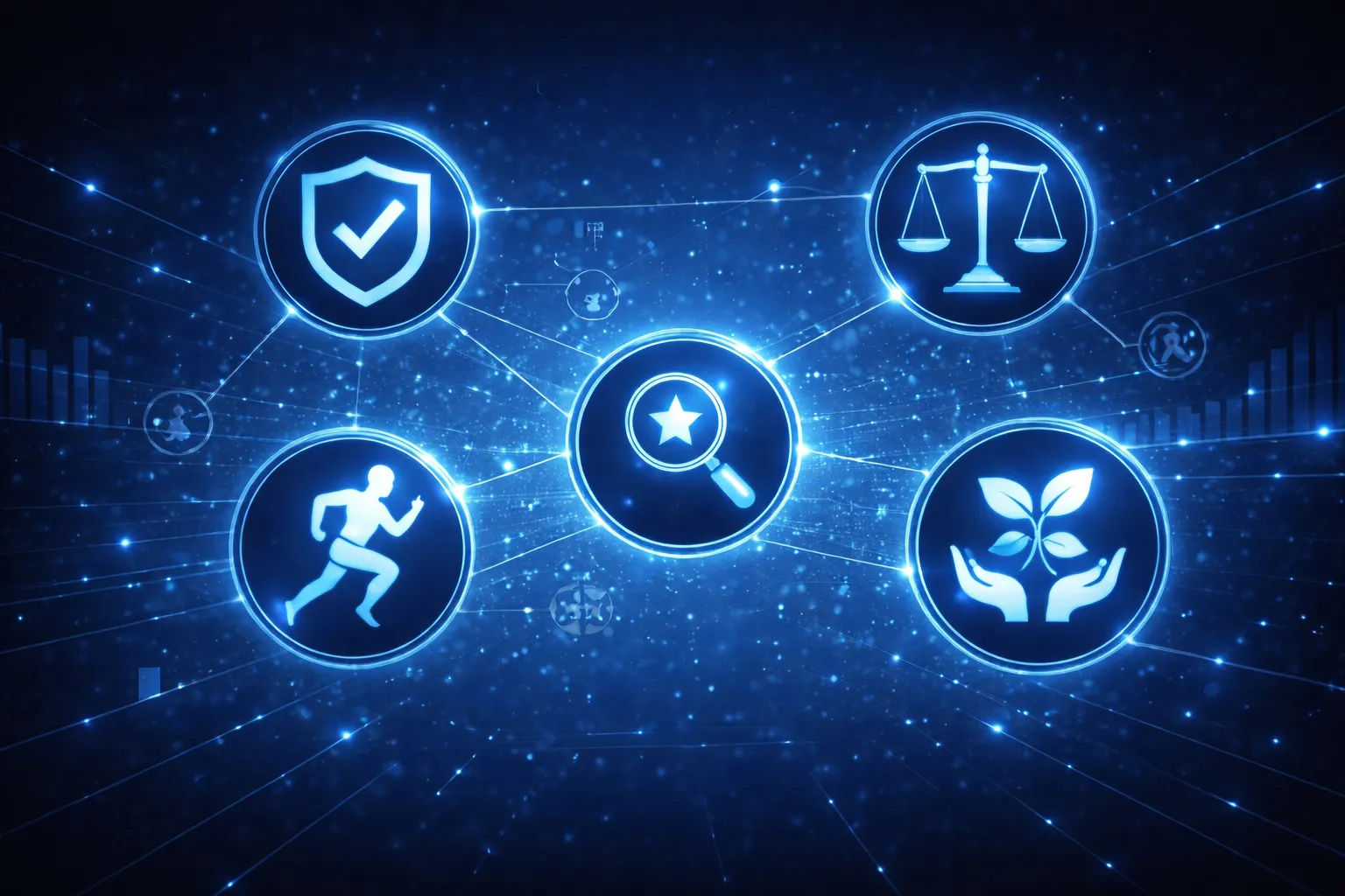 Digital network representing specialized markets