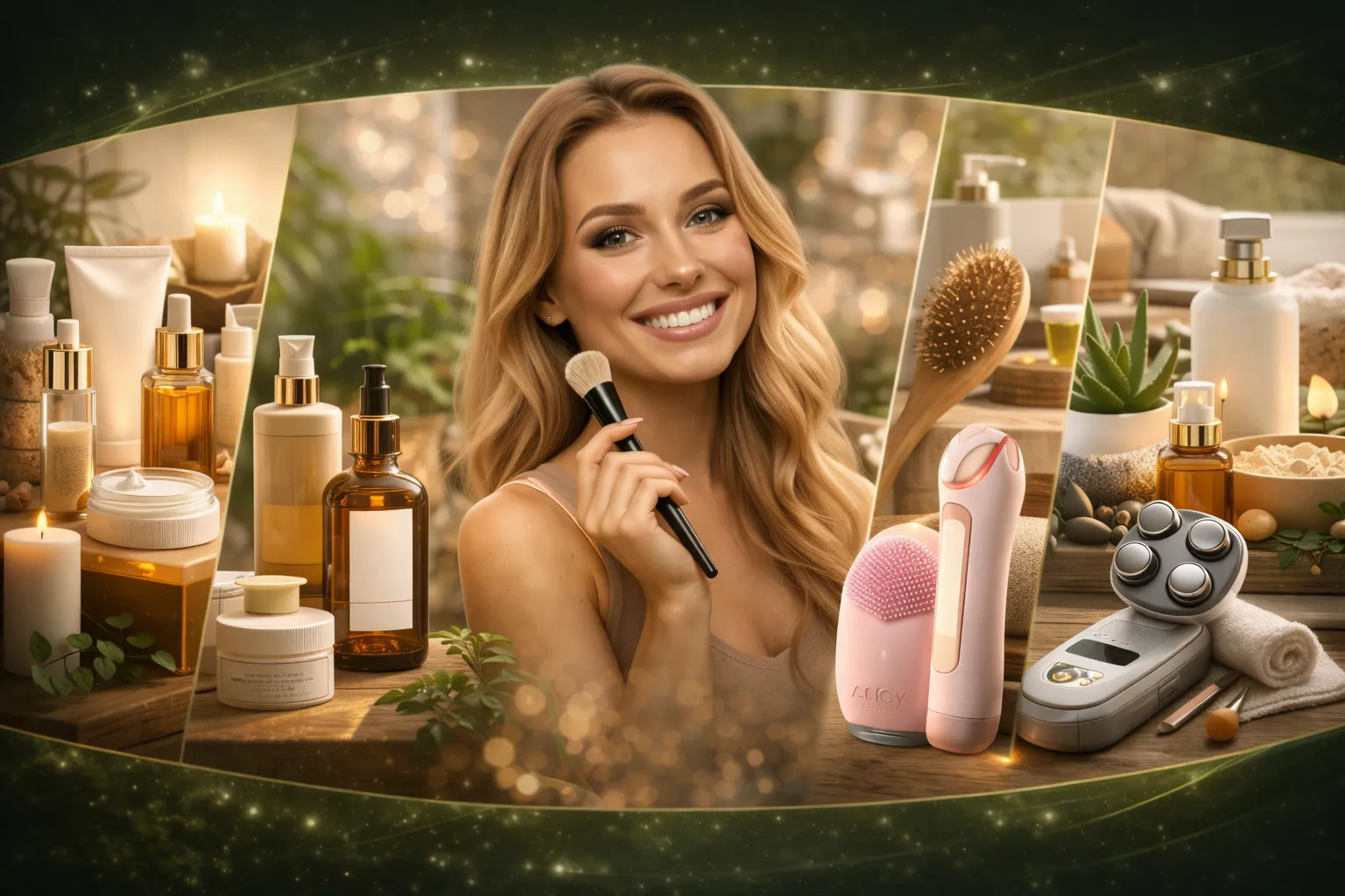 Beauty, skincare and self-care products