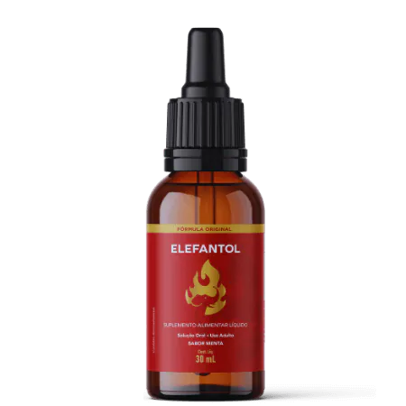 Elefantol liquid male supplement bottle