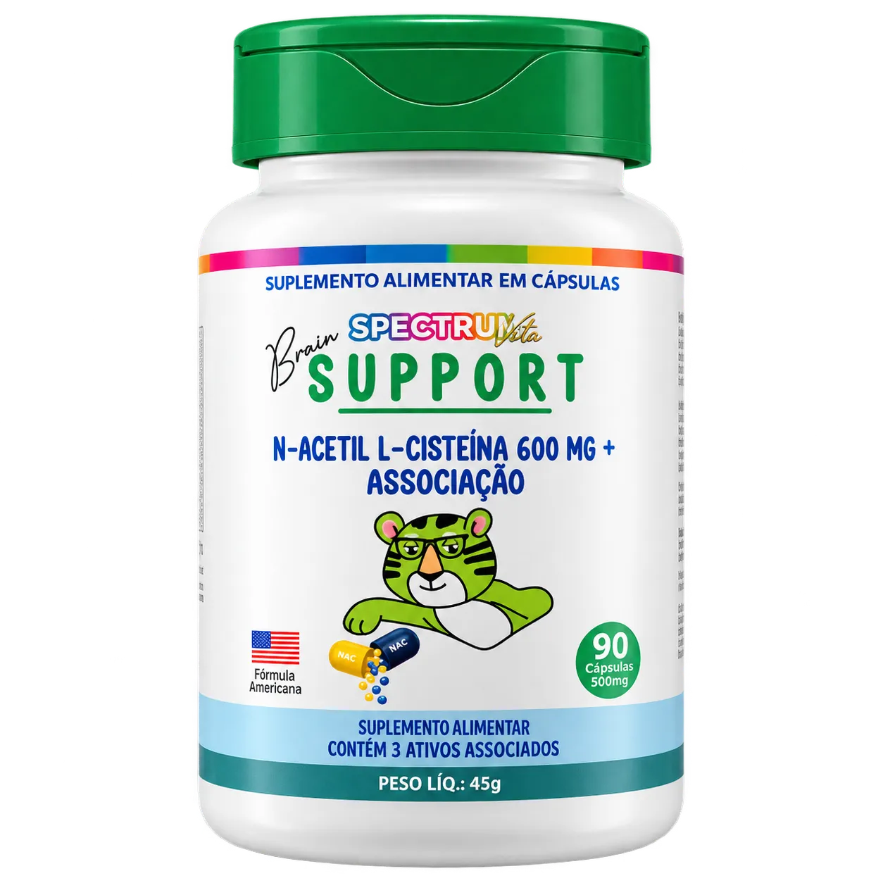 Spectrum Brain Support capsule bottle